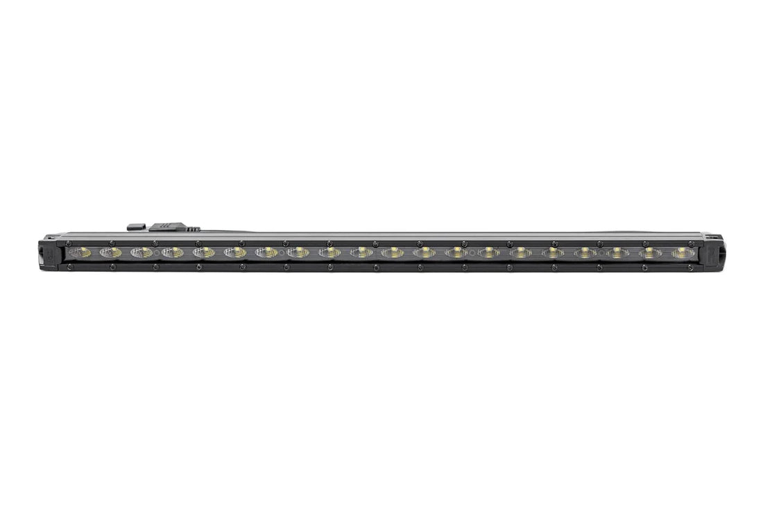 Rough Country 20 Inch Black Series LED Light Bar| Slim Line 70420BL - Side View