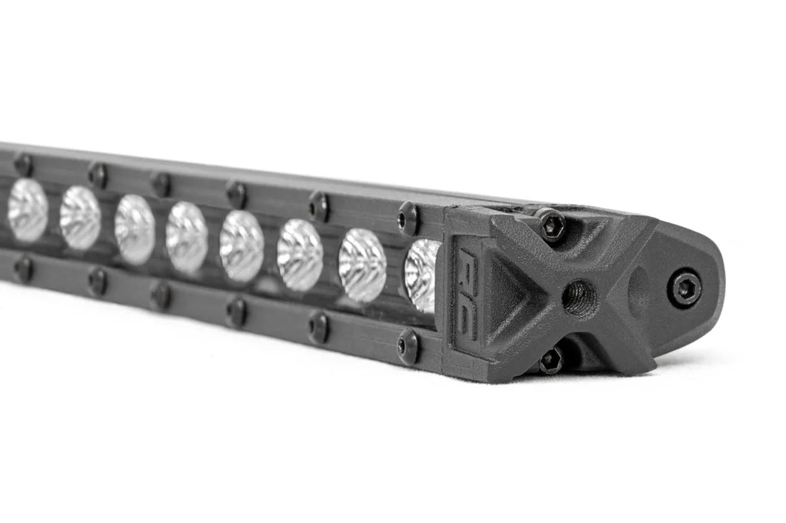 Rough Country 20 Inch Black Series LED Light Bar| Slim Line 70420BL - Back View