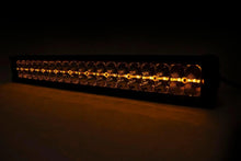 Load image into Gallery viewer, Rough Country 20 Inch Chrome Series LED Light Bar | Dual Row | Amber DRL 70920DA - Back View