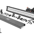 Load image into Gallery viewer, Rough Country 20 Inch Chrome Series LED Light Bar | Dual Row | Cool White DRL 70920D - Main Product View