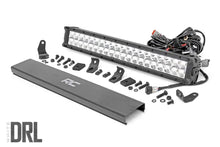 Load image into Gallery viewer, Rough Country 20 Inch Chrome Series LED Light Bar | Dual Row | Cool White DRL 70920D - Main Product View