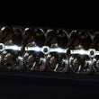 Load image into Gallery viewer, Rough Country 20 Inch Chrome Series LED Light Bar | Dual Row | Cool White DRL 70920D - Side View