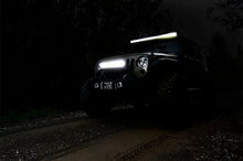 Load image into Gallery viewer, Rough Country 20 Inch Chrome Series LED Light Bar | Dual Row | Cool White DRL 70920D - Installation View