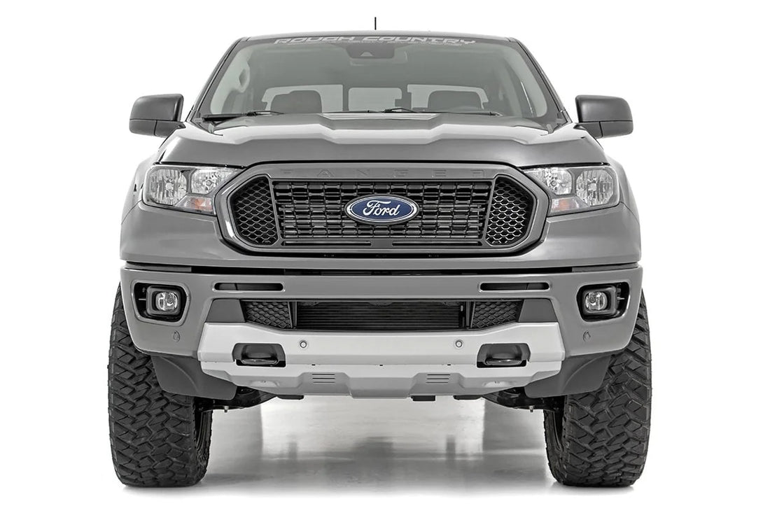 Rough Country 2.5 Inch Leveling Kit | Ford Ranger 2WD/4WD (2019-2023) 50100 - Back View
