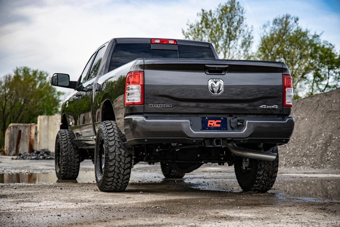 Rough Country 2.5 Inch Leveling Kit | RR Coil | M1 | Ram 2500 (14-24)/3500 (13-24) 37741 - Back View
