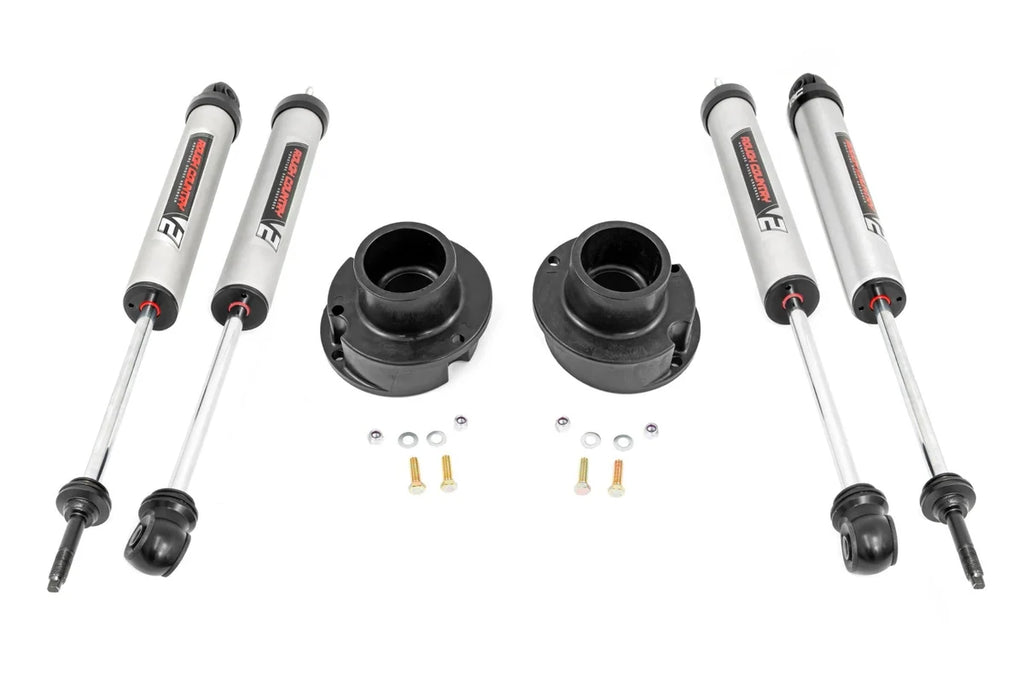 Rough Country 2.5 Inch Leveling Kit | RR Coil | V2 | Ram 2500 (14-24)/3500 (13-24) 37775 - Main Product View