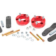 Load image into Gallery viewer, Rough Country 2.5 Inch Leveling Kit | Red Spacers | Nissan Frontier (05-24)/Xterra (05-15) 867RED - Kit Contents