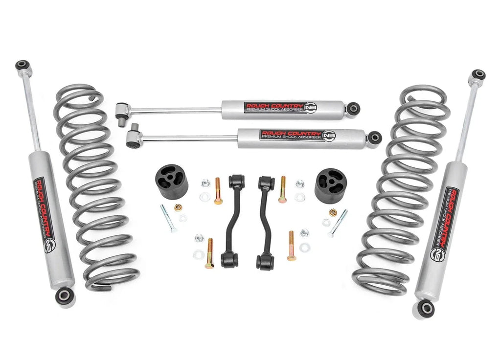 Rough Country 2.5 Inch Leveling Kits | Springs | Jeep Gladiator JT 4WD (2020-2023) 64830B - Main Product View