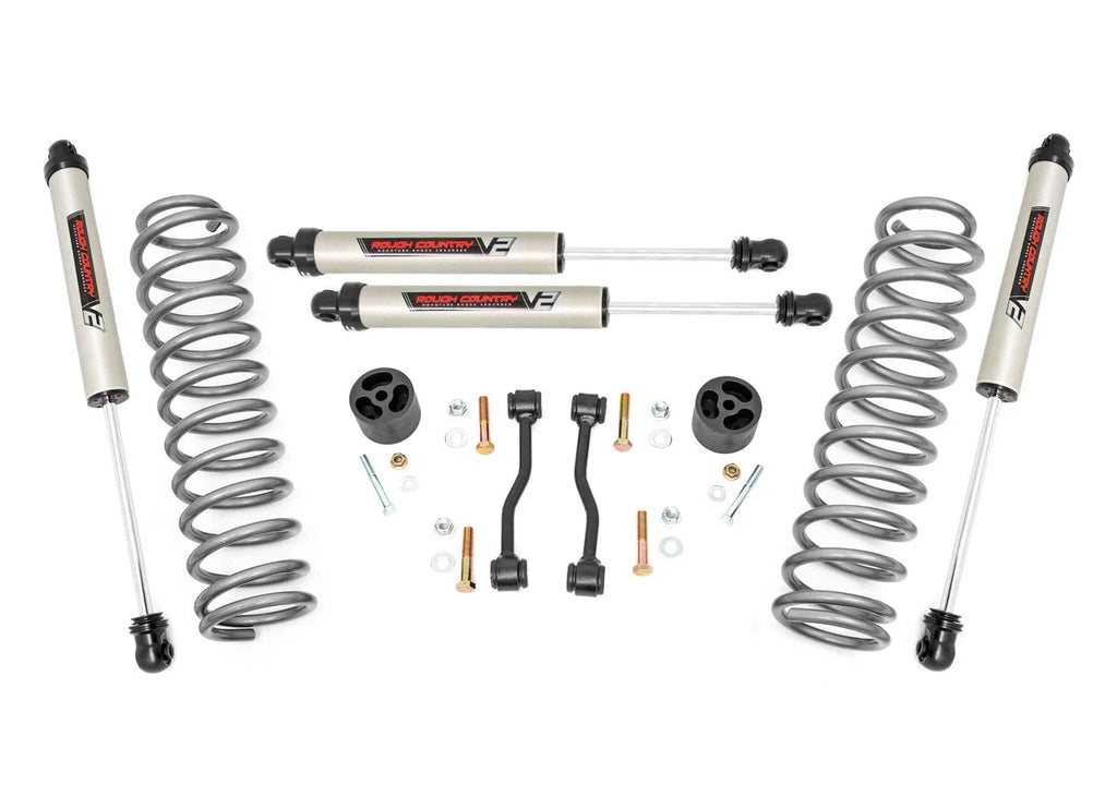 Rough Country 2.5 Inch Leveling Kits | Springs | V2 | Jeep Gladiator JT 4WD (2020-2023) 64870 - Main Product View