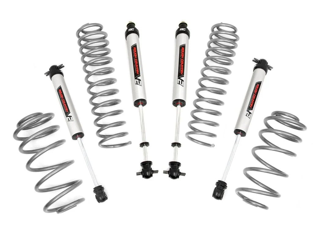 Rough Country 2.5 Inch Lift Kit | 4 Cyl | V2 | Jeep Wrangler TJ (97-06)/Wrangler Unlimited (04-06) 65270