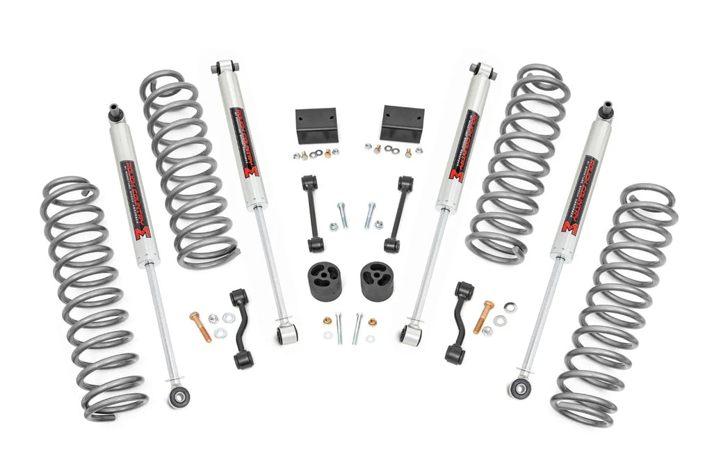 Rough Country 2.5 Inch Lift Kit | Coils | 66640 fits 2018-2023 Jeep Wrangler Unlimited - Main Product View