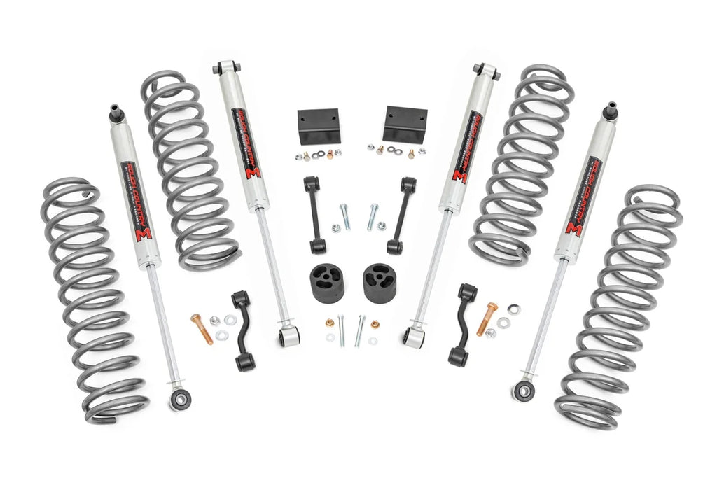 Rough Country 2.5 Inch Lift Kit | Coils | M1 | Jeep Wrangler JL 4WD (2018-2023) 91340 - Kit Contents
