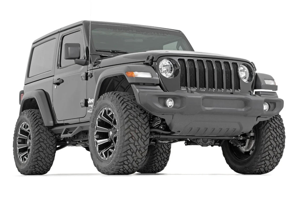 Rough Country 2.5 Inch Lift Kit | Coils | M1R | Jeep Wrangler JL 4WD (2024-2026) - Side View