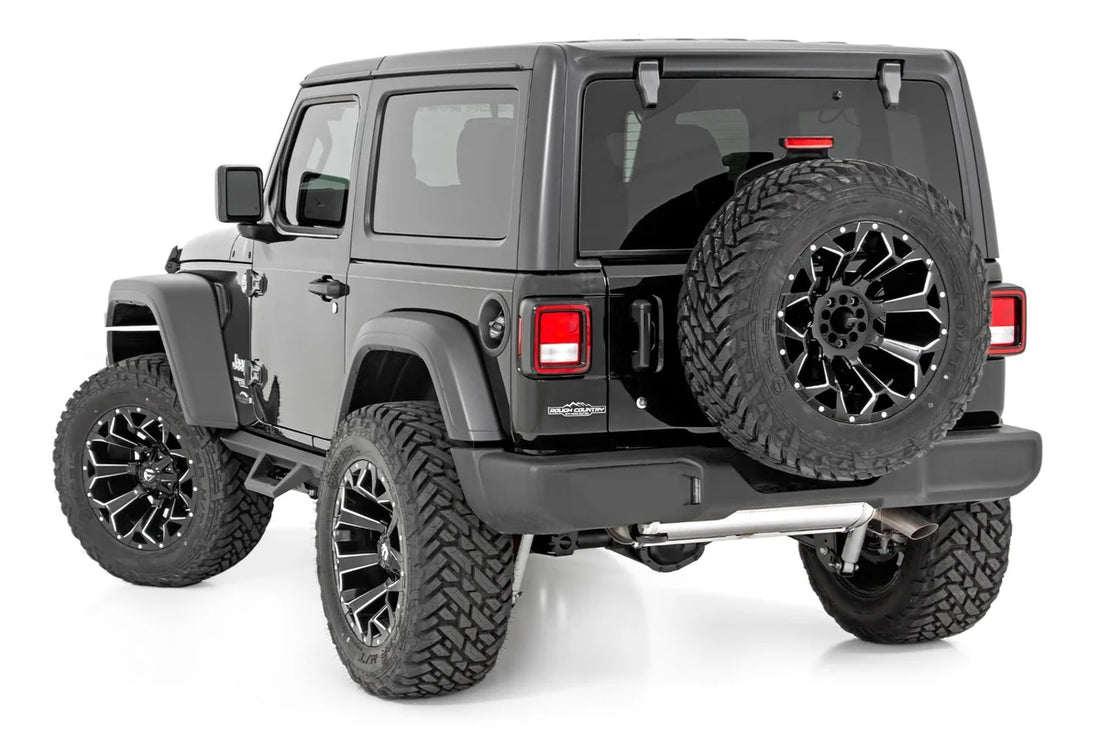 Rough Country 2.5 Inch Lift Kit | Coils | M1R | Jeep Wrangler JL 4WD (2024-2026) - Back View