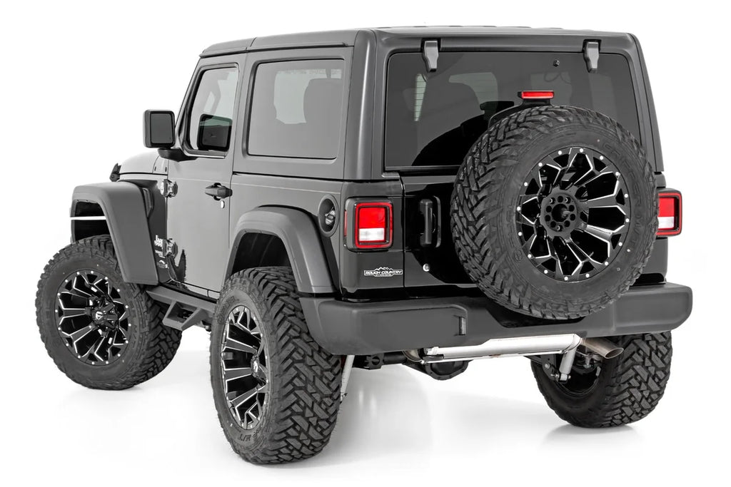 Rough Country 2.5 Inch Lift Kit | Coils | M1R | Jeep Wrangler JL 4WD (2024-2026) - Back View