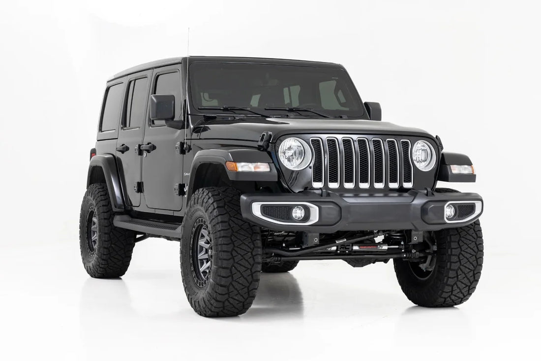 Rough Country 2.5 Inch Lift Kit | Coils | M1R | Jeep Wrangler Unlimited 4WD (2024-2026) - Side View