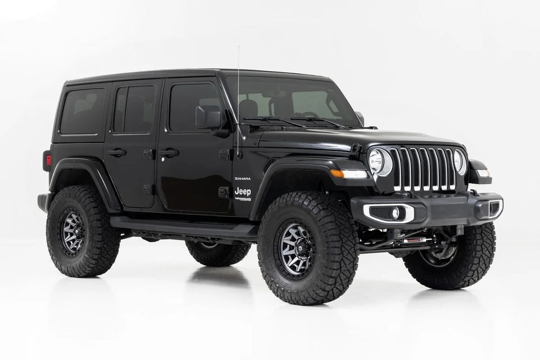 Rough Country 2.5 Inch Lift Kit | Coils | M1R | Jeep Wrangler Unlimited 4WD (2024-2026) - Back View