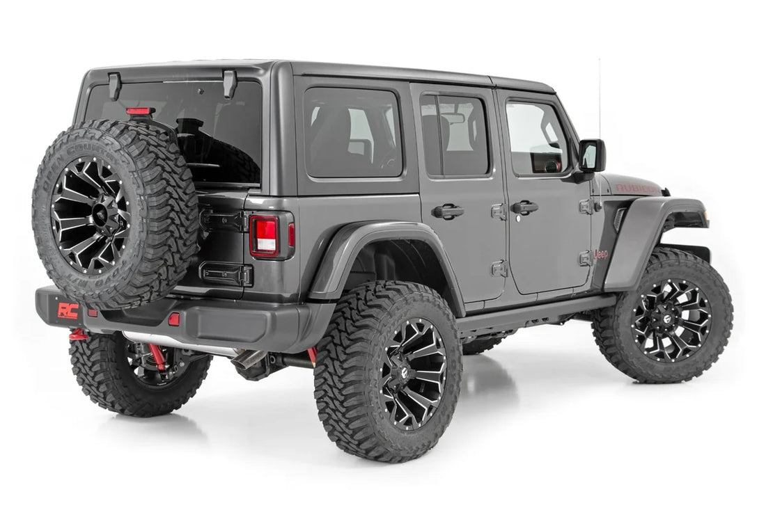 Rough Country 2.5 Inch Lift Kit | Coils | M1R | Jeep Wrangler Unlimited 4WD (2024-2026) - Back View