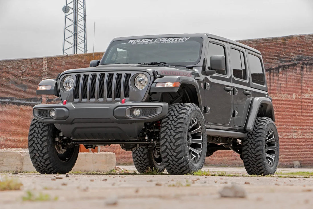 Rough Country 2.5 Inch Lift Kit | Coils | M1R | Jeep Wrangler Unlimited 4WD (2024-2026) - Installation View