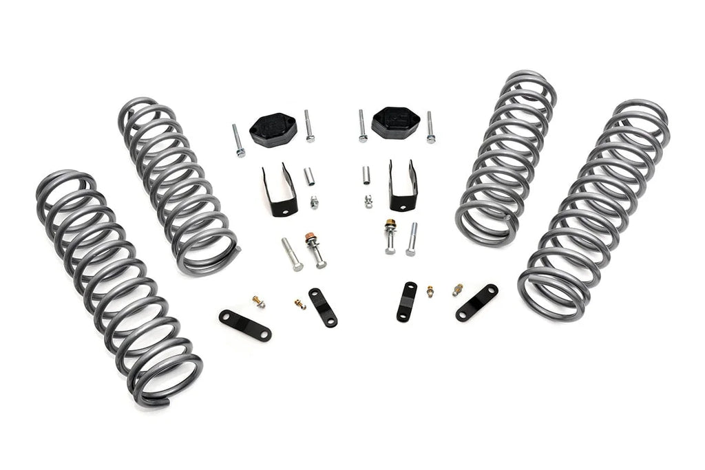 Rough Country 2.5 Inch Lift Kit | Coils | No Shocks | Jeep Wrangler JK 4WD (2007-2018) 624
