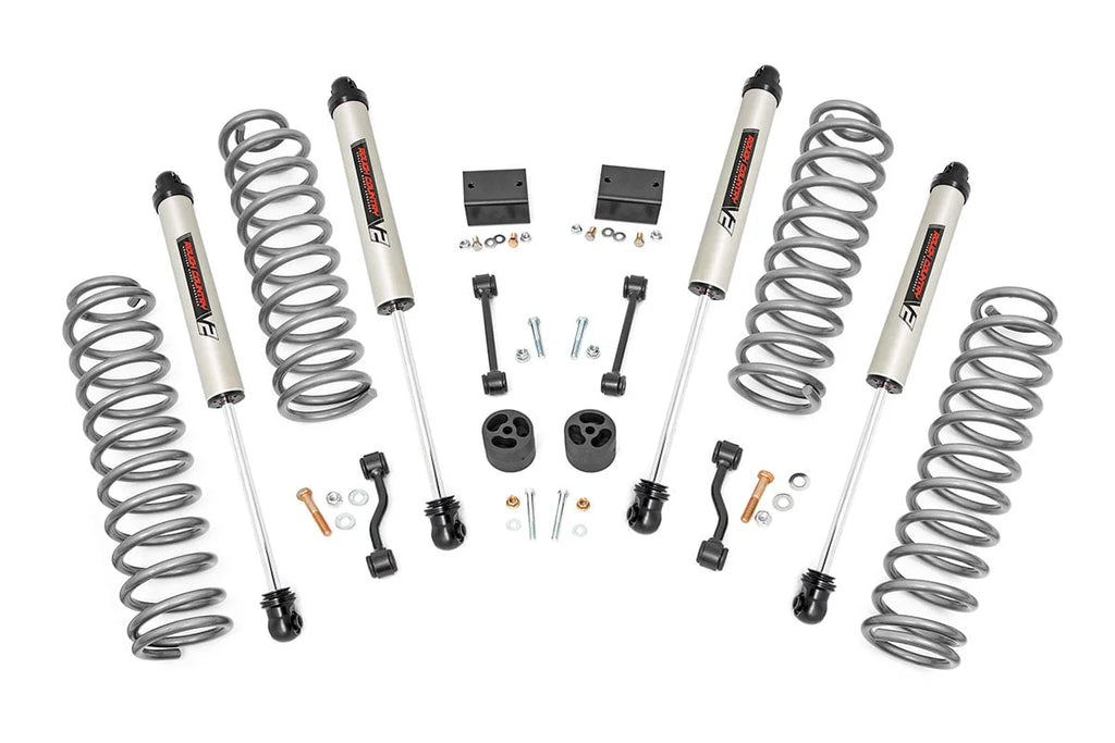 Rough Country 2.5 Inch Lift Kit | Coils | V2 | Jeep Wrangler Unlimited 4WD (2018-2023) 67770 - Main Product View
