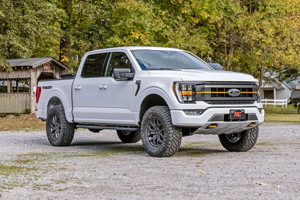 Rough Country 2.5 Inch Lift Kit | M1 Struts | Ford F-150 Tremor 4WD (2021-2024) 510040 - Installation View