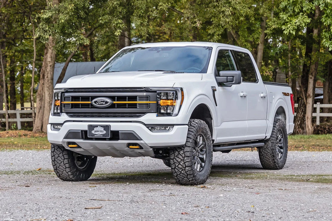 Rough Country 2.5 Inch Lift Kit | M1 Struts | Ford F-150 Tremor 4WD (2021-2024) 510040 - Installation View