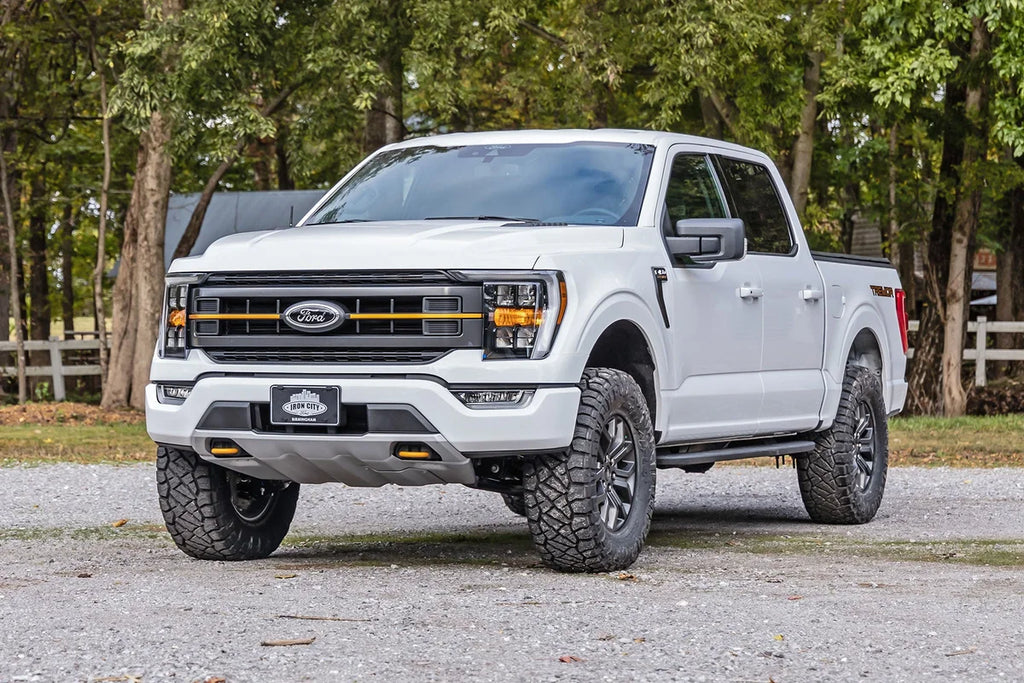 Rough Country 2.5 Inch Lift Kit | M1 Struts | Ford F-150 Tremor 4WD (2021-2024) 510040 - Installation View