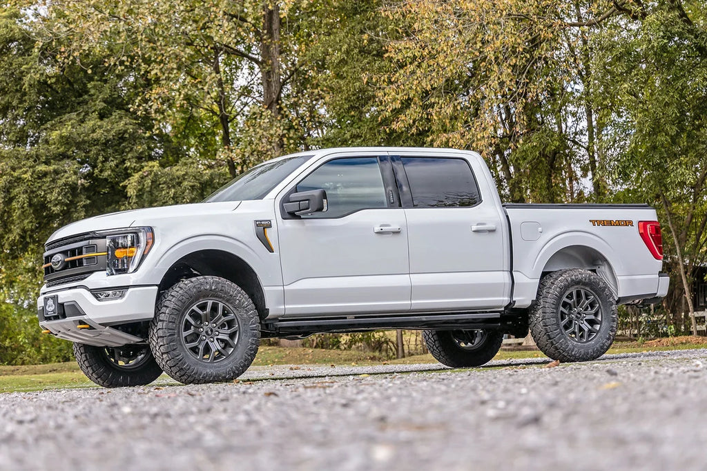 Rough Country 2.5 Inch Lift Kit | M1 Struts | Ford F-150 Tremor 4WD (2021-2024) 510040 - Installation View