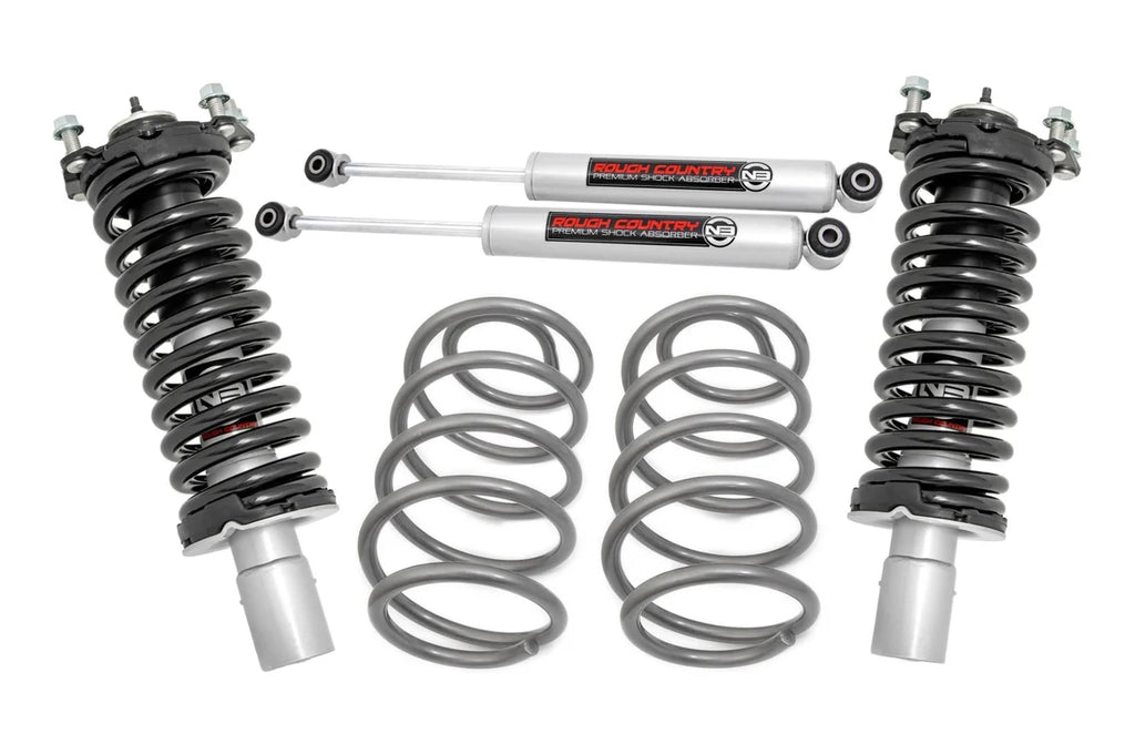 Rough Country 2.5 Inch Lift Kit | N3 Front Struts | Jeep Liberty KK 4WD (2008-2012) 68731 - Main Product View
