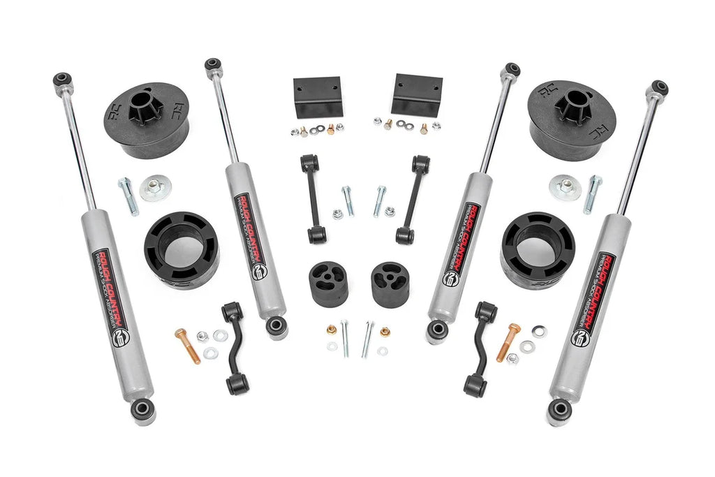 Rough Country 2.5 Inch Lift Kit | Spacers | N3 | Jeep Wrangler JL (18-23)/Wrangler Unlimited (18-23) 67730 - Main Product ...