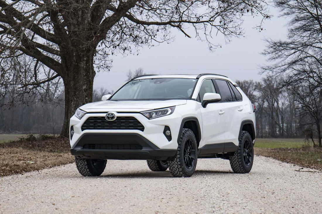 Rough Country 2.5 Inch Lift Kit | Toyota RAV4 2WD/4WD (2019-2023) 73100 - Side View