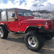 Load image into Gallery viewer, Rough Country 2.5 Inch Lift Kit | V2 | Jeep Wrangler YJ 4WD (1987-1995) 61570 - Side View