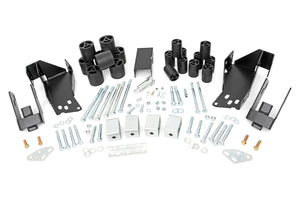 Rough Country 3 Inch Body Lift Kit fits 2007-2013 Chevrolet Silverado 1500 2WD/4WD / GMC Sierra 1500 2WD/4WD - Kit Contents
