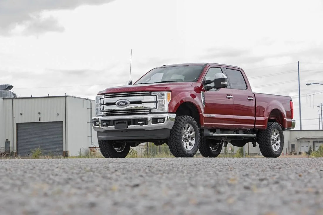 Rough Country 3 Inch Lift Kit | Ford F-250 Super Duty 4WD (2017-2022) 50220 - Back View
