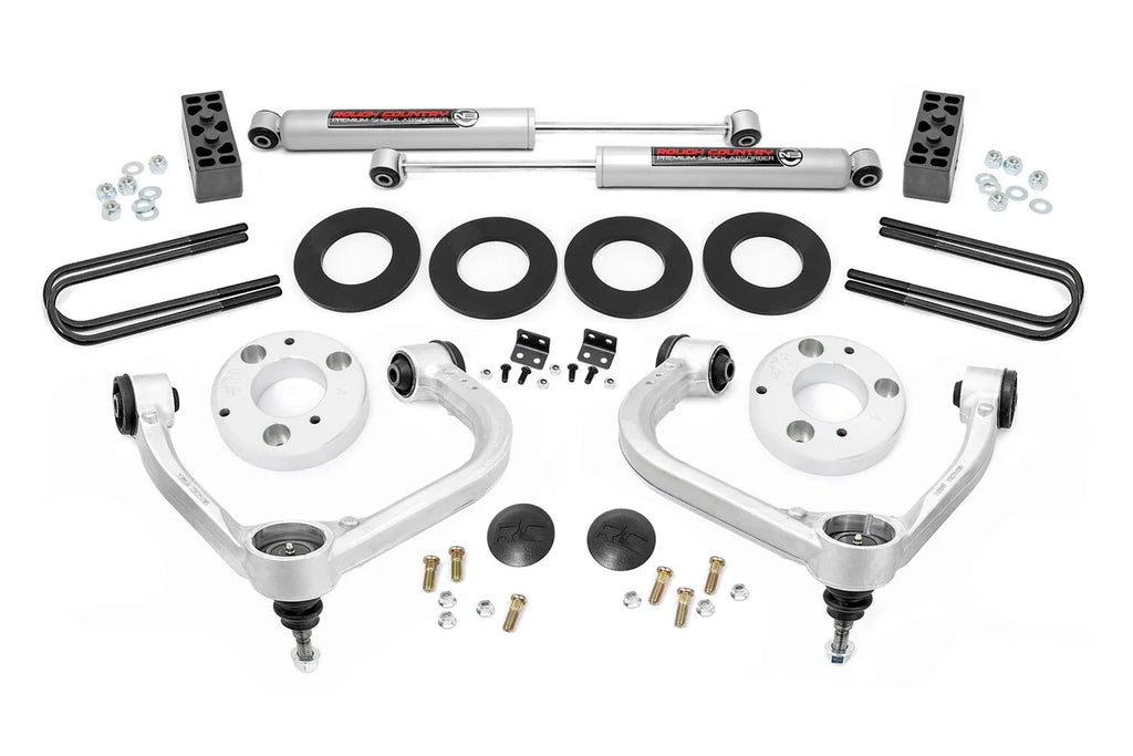 Rough Country 3 Inch Lift Kit | Forged UCA | Ford F-150 4WD (2021-2024) 41430 - Main Product View