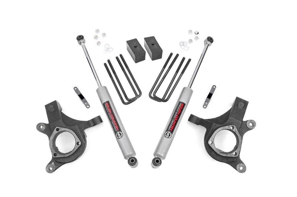 Rough Country 3 Inch Lift Kit | Lift Knuckle | Chevy/GMC 1500 2WD (07-13) 10730 - Main Product View