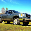 Load image into Gallery viewer, Rough Country 3 Inch Lift Kit | Lift Knuckle | Chevy/GMC 1500 2WD (07-13) 10730 - Side View