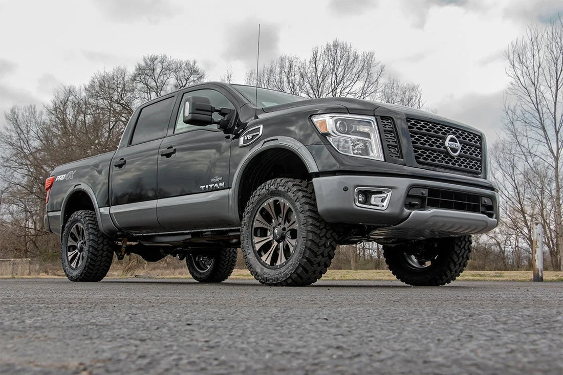 Rough Country 3 Inch Lift Kit | N3 Shocks | Nissan Titan 2WD/4WD (2004-2024) 83430 - Kit Contents
