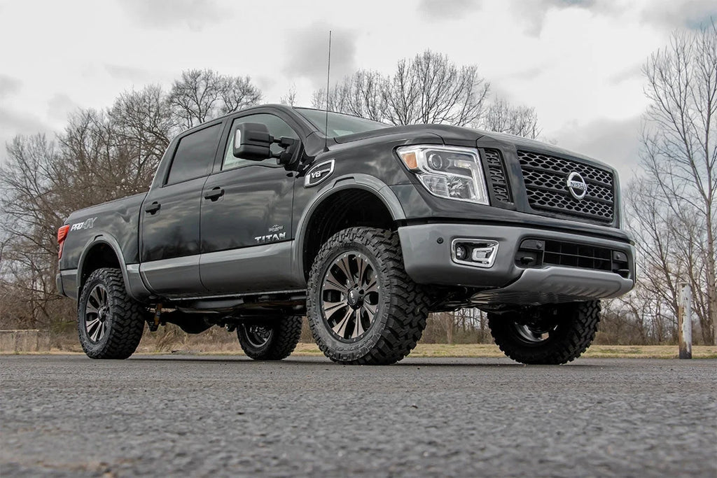 Rough Country 3 Inch Lift Kit | N3 Shocks | Nissan Titan 2WD/4WD (2004-2024) 83430 - Kit Contents