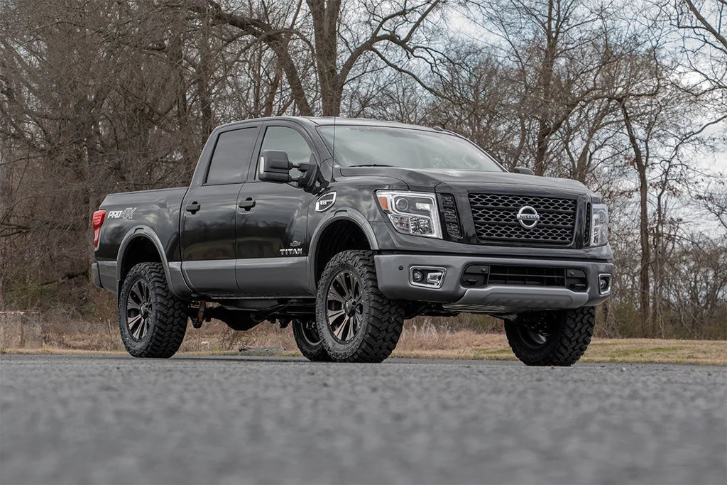 Rough Country 3 Inch Lift Kit | N3 Shocks | Nissan Titan 2WD/4WD (2004-2024) 83430 - Kit Contents