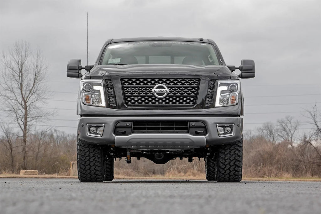 Rough Country 3 Inch Lift Kit | N3 Shocks | Nissan Titan 2WD/4WD (2004-2024) 83430 - Kit Contents