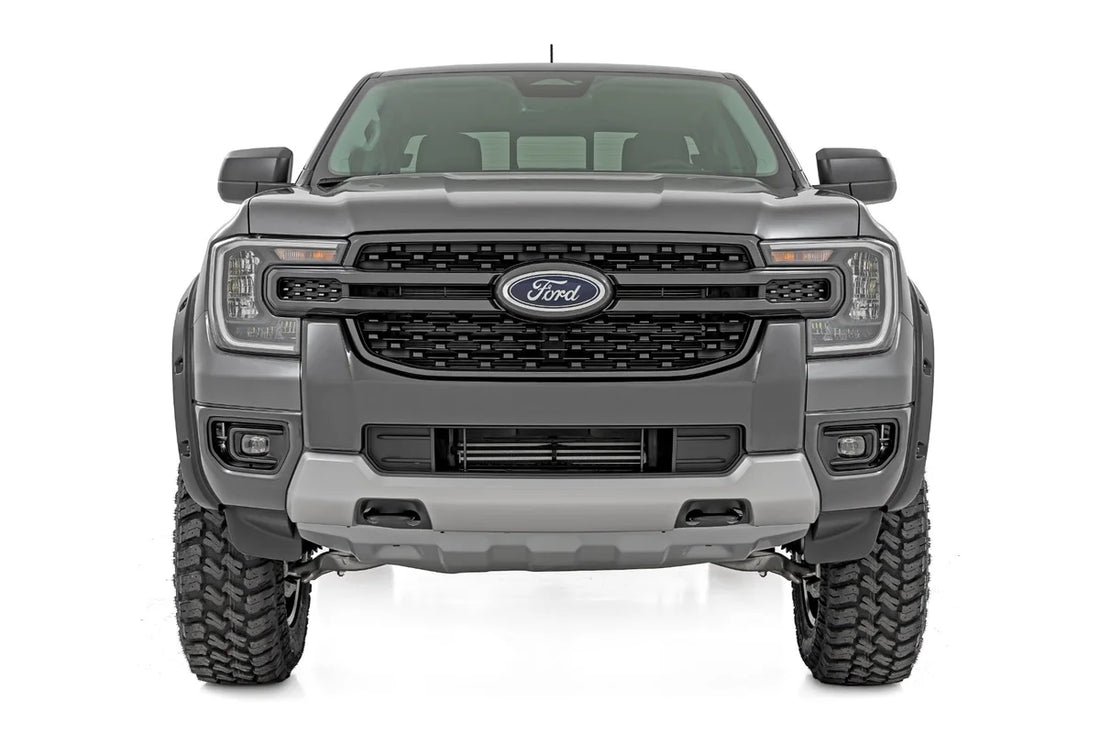 Rough Country 3 Inch Lift Kit | N3 Struts | Ford Ranger 4WD (2024-2025) - Back View