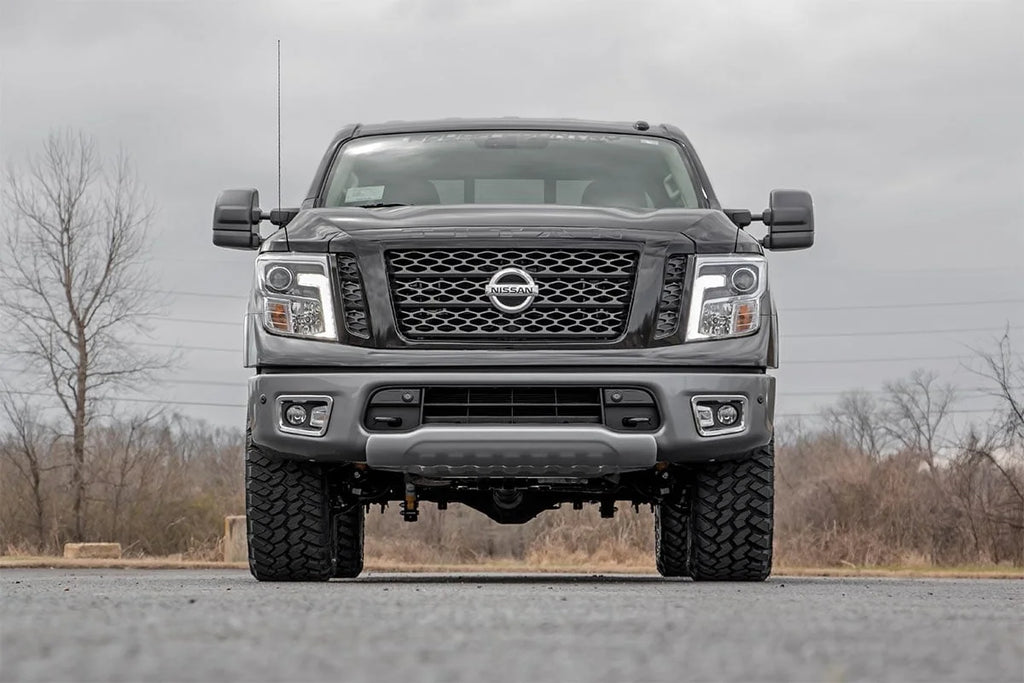 Rough Country 3 Inch Lift Kit | Nissan Titan 2WD/4WD (2004-2024) 83400 - Kit Contents