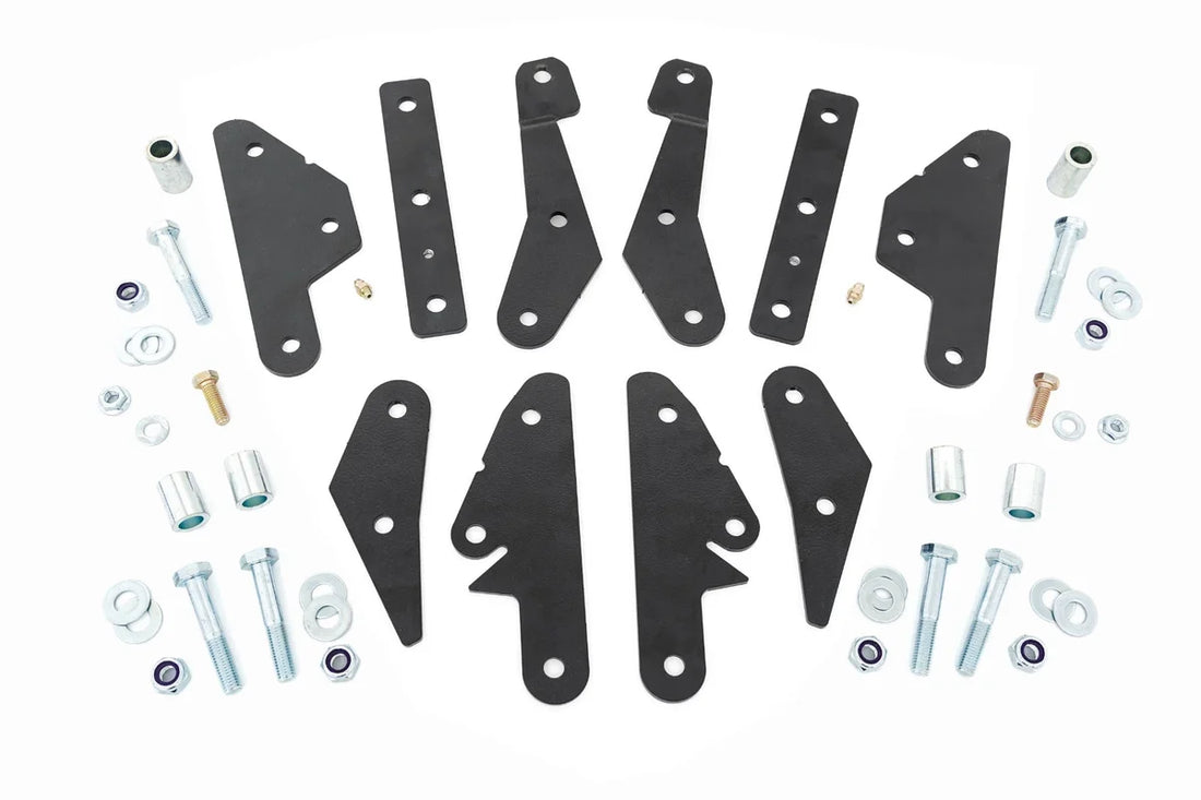 Rough Country 3 Inch Lift Kit | Polaris Ranger 1000XP High Lifter Edition 93088 - Side View