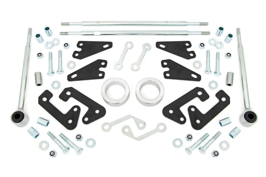 Rough Country 3 Inch Lift Kit | Polaris Ranger XP 1000 93017 - Back View