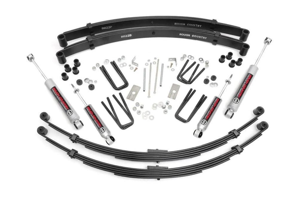 Rough Country 3 Inch Lift Kit | RR Springs | Toyota Truck 4WD (1979-1983) 71030
