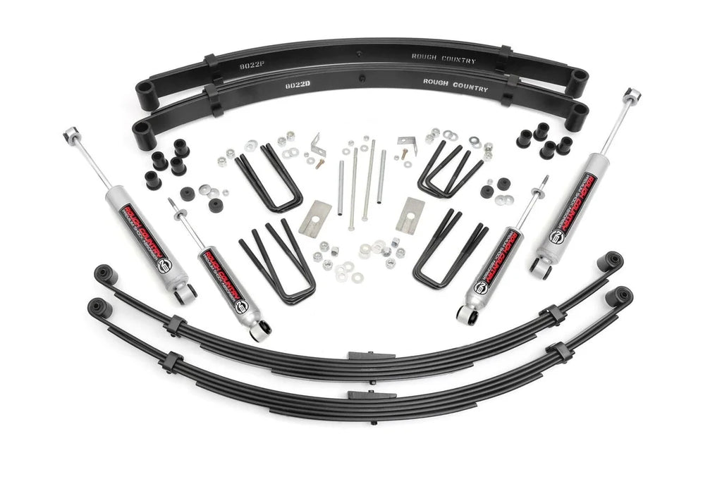 Rough Country 3 Inch Lift Kit | Rear Springs | Toyota Truck 4WD (1984-1985) 71530