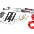 Load image into Gallery viewer, Rough Country 3 Inch Lift Kit | Red Spacer | Toyota Tacoma 2WD/4WD (2005-2023) 74530RED - Main Product View