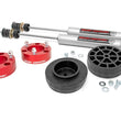 Load image into Gallery viewer, Rough Country 3 Inch Lift Kit | Red Spacers 76530RED fits 2003-2014 Toyota 4Runner / Toyota FJ Cruiser - Kit Contents